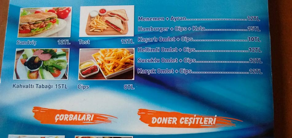 Akdeniz Kebab Restaurant in Famagusta, Cyprus